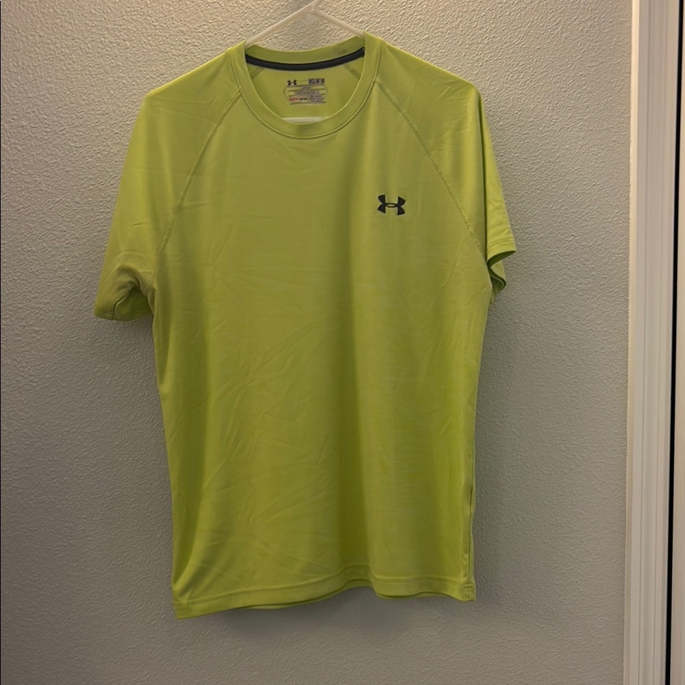Under Armour Men's Lime Green T-Shirt